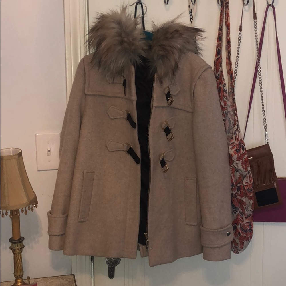 Zara fur jacket, perfect condition, barely worn